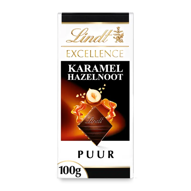 Lindt Excellence karamel hazelnoot puur