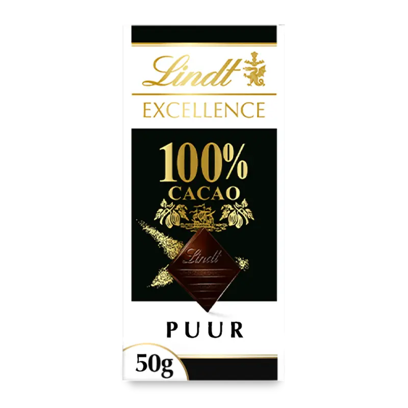Lindt Excellence 100% pure chocolade