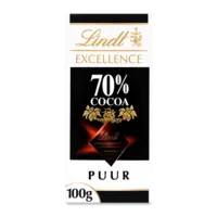 Lindt Excellence 70% pure chocolade