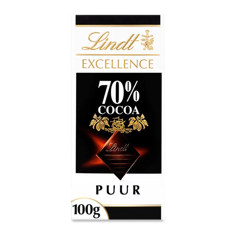 Lindt Excellence 70% pure chocolade