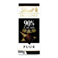 Lindt Excellence 90% pure chocolade