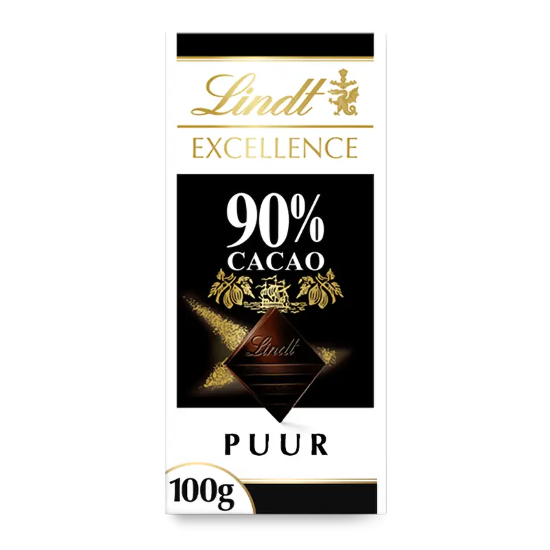 Lindt Excellence 90% pure chocolade