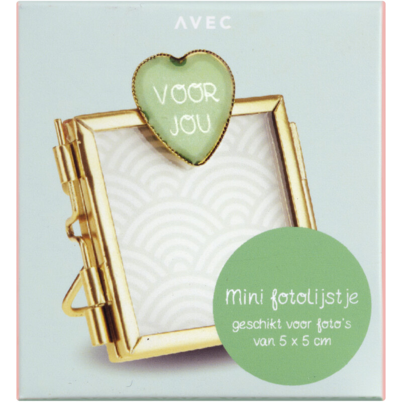 Een afbeelding van Avec Fotolijst met hartje