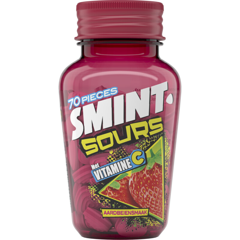 Een afbeelding van Smint Sours strawberry