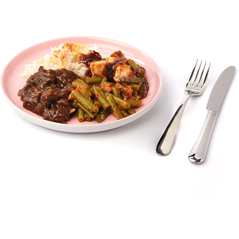 Een afbeelding van AH Verse maaltijd Indonesische rijsttafel