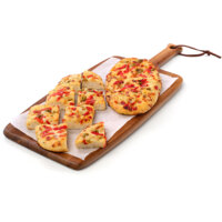 Een afbeelding van AH Focaccia paprika olijf