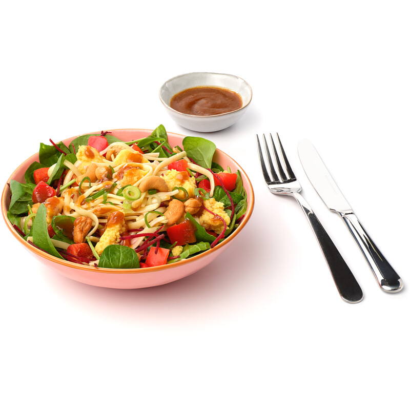 Een afbeelding van AH Maaltijdsalade Japanse noodles roerei