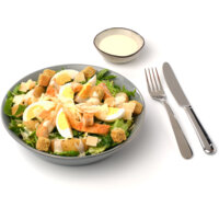 Een afbeelding van AH Maaltijdsalade kip caesar
