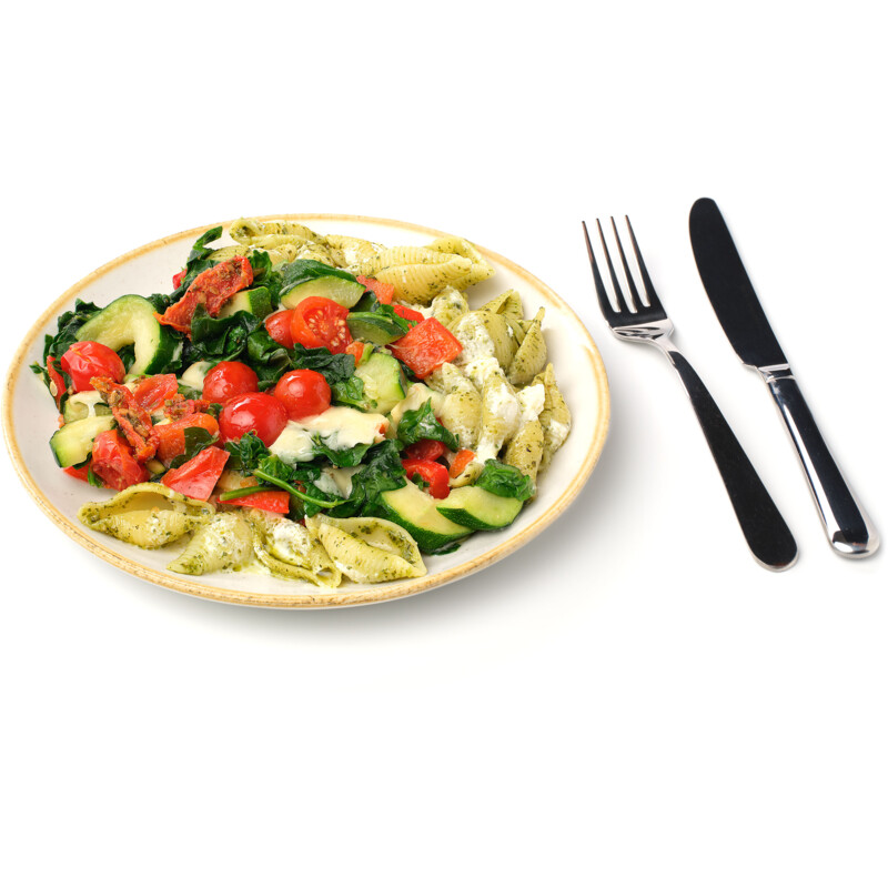 Een afbeelding van AH Stoommaaltijd pasta pesto