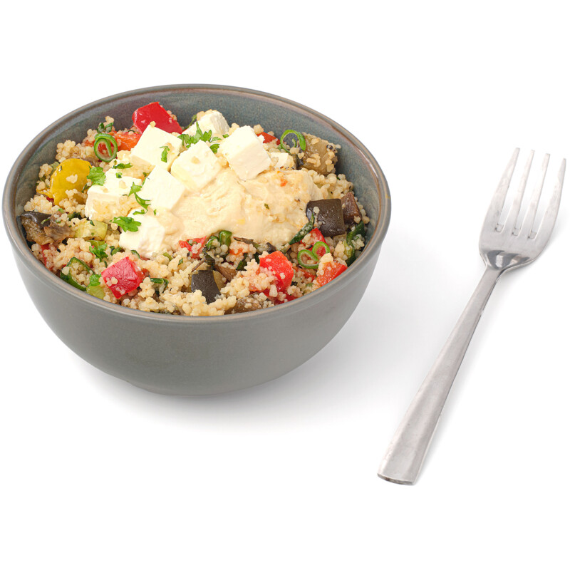 Een afbeelding van AH Kleine salade couscous hummus