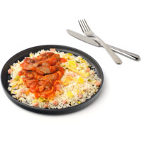 Een afbeelding van AH Nasi babi pangang