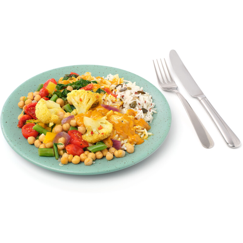 Een afbeelding van AH Stoommaaltijd curry madras