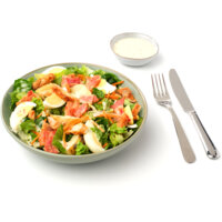 Een afbeelding van AH Maaltijdsalade kip bacon
