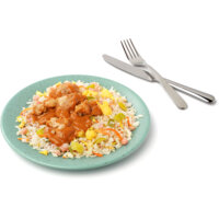 Een afbeelding van AH Maaltijd nasi met kipsaté