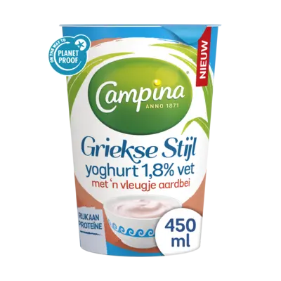 pdp-image-Campina Griekse stijl yoghurt 1,8% vet aardbei