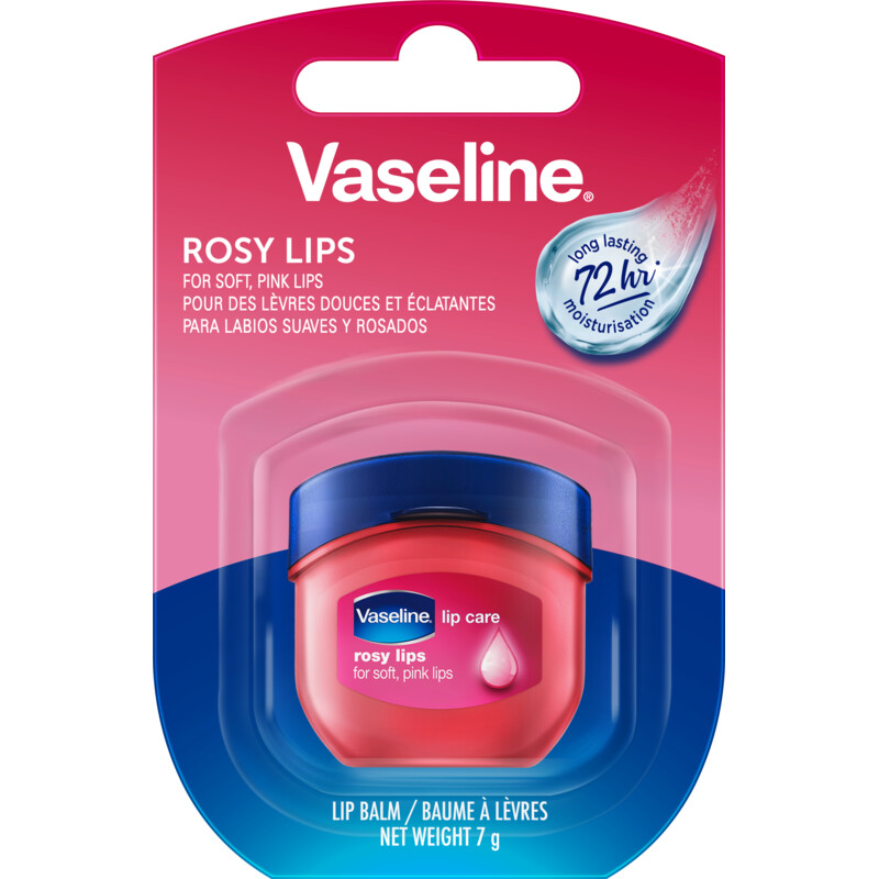 Een afbeelding van Vaseline Lip therapy rosy lip cutie