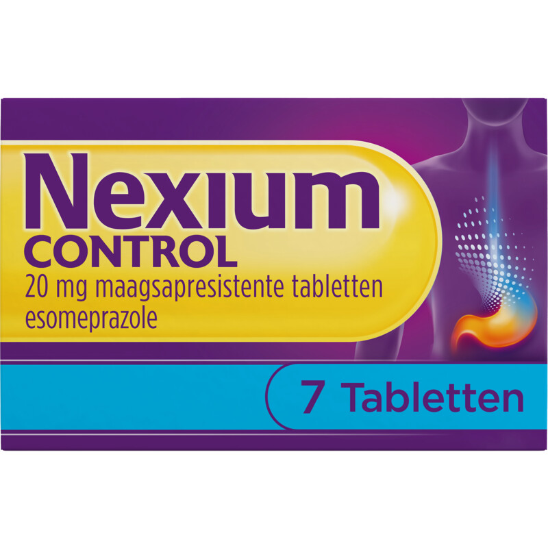 Een afbeelding van Nexium Control voor brandend maagzuur