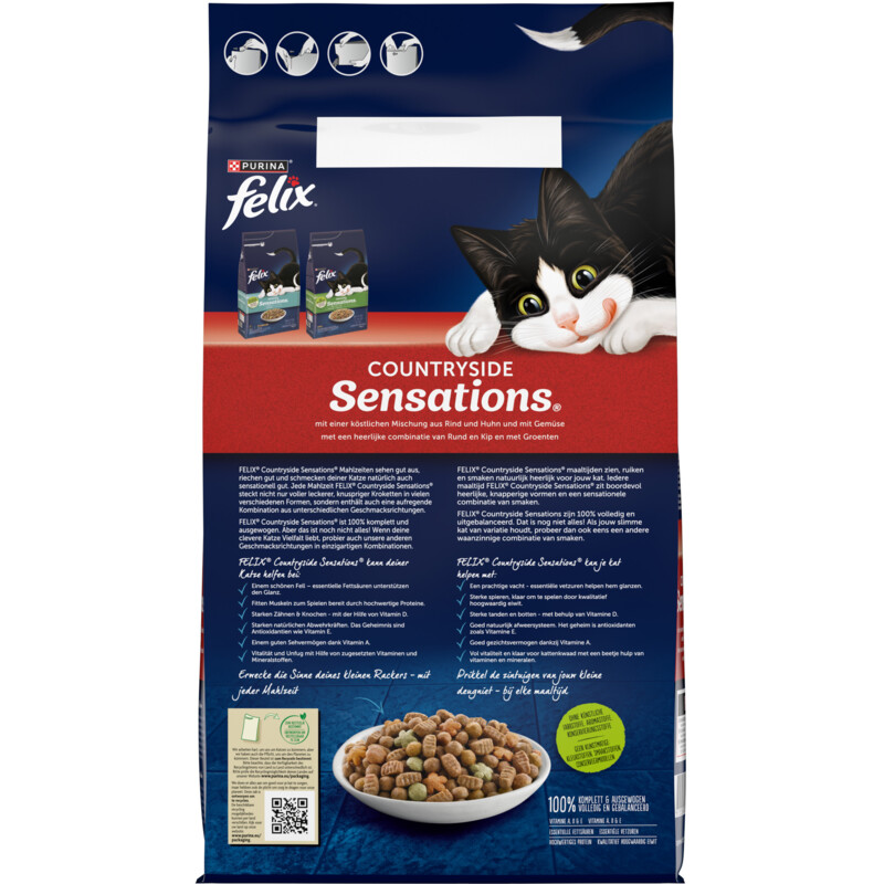 Een afbeelding van Felix Sensations countryside met rund & kip
