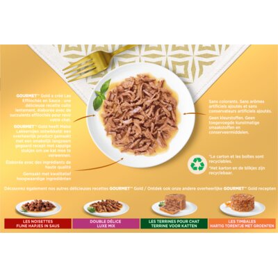 pdp-image-Gourmet Gold malse lekkernijen kip zalm rund