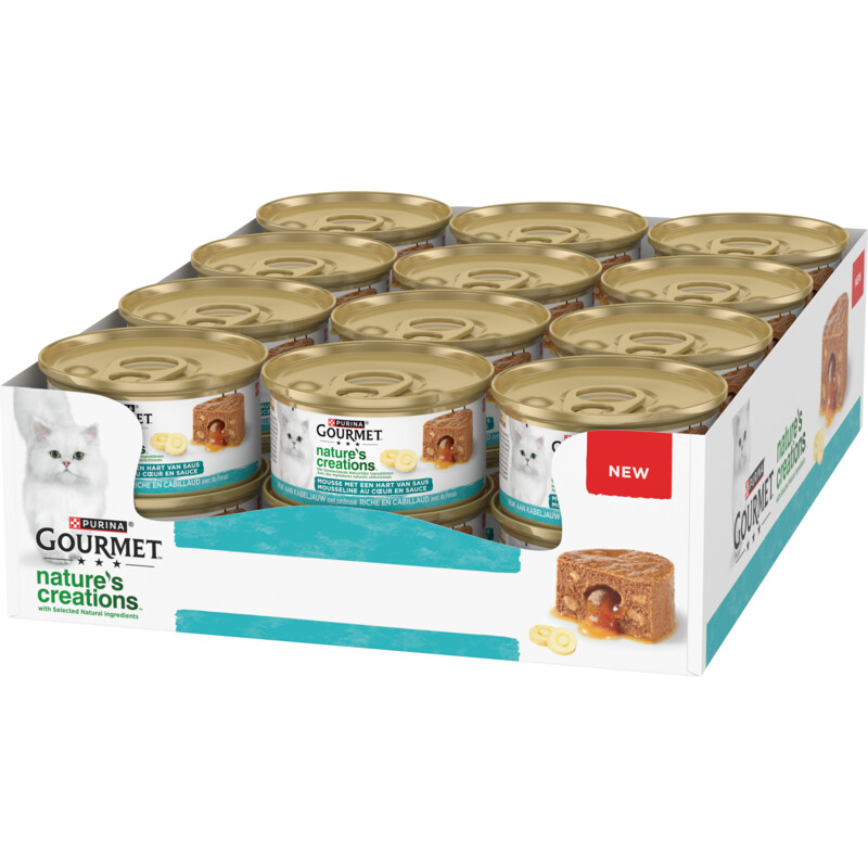 Een afbeelding van Gourmet Nature's creations kabeljauw pastinaak