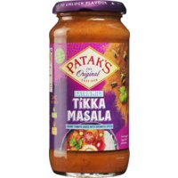 Een afbeelding van Patak's Extra mild tikka masala saus