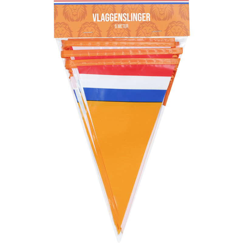 Een afbeelding van Avec Vlaggenlijn oranje met vlag 10M