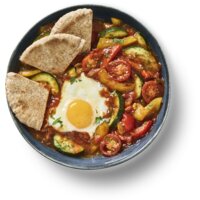Een afbeelding van AH Gesneden verspakket shakshuka