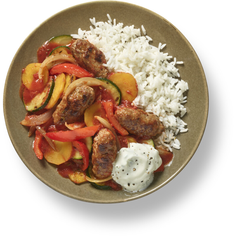 Een afbeelding van AH Gesneden verspakket Griekse kofta