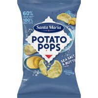 Een afbeelding van Santa Maria Potato pops salt & butter