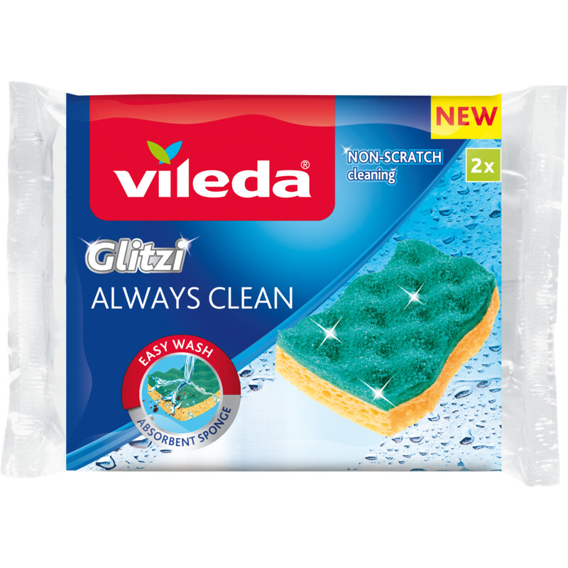 Een afbeelding van Vileda Schuurspons glitzi always clean