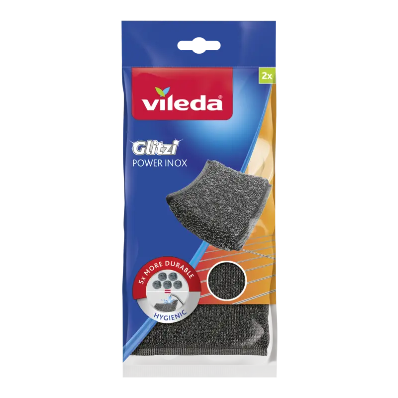 Vileda Schuursponsen glitzi power 2-pack