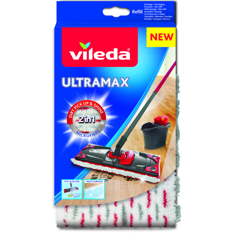 Een afbeelding van Vileda Ultra max power navulling