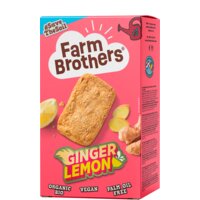 Een afbeelding van Farm Brothers Gember citroen koekjes bio