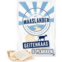 Een afbeelding van Maaslander jong belegen geitenkaas plak