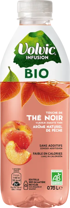 Volvic Peach bel