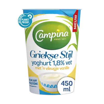 pdp-image-Campina Griekse stijl yoghurt 1,8% vet vanille