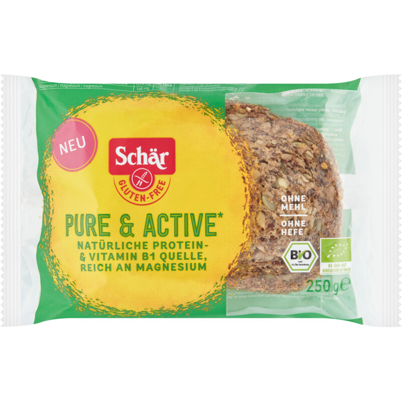 Een afbeelding van Schär Pure & active roggebrood glutenvrij