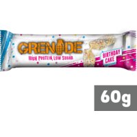 Een afbeelding van Grenade Birthday cake protein bar