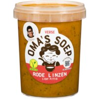 Een afbeelding van Oma's Soep Rode linzen soep