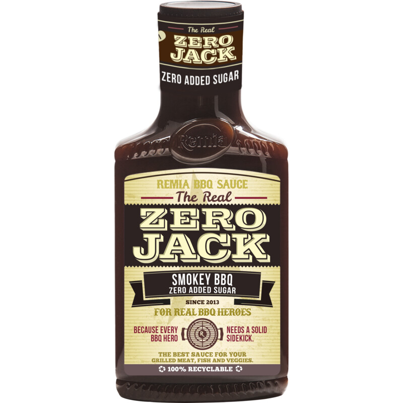 Een afbeelding van Remia Zero Jack smokey BBQ