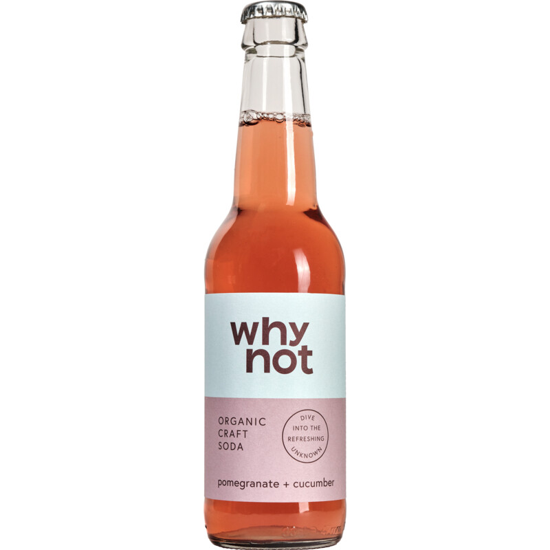 Een afbeelding van Why Not Pomegranate & cucumber