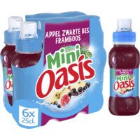 Een afbeelding van Oasis Mini appel bes framboos 6-pack bel	