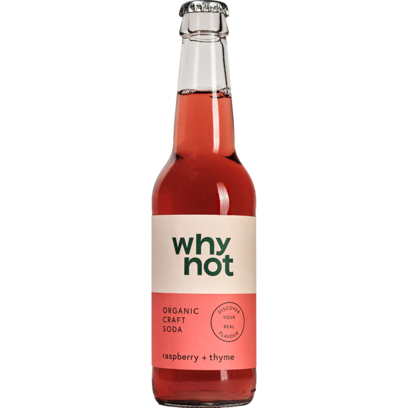 Een afbeelding van Why Not Raspberry & thyme