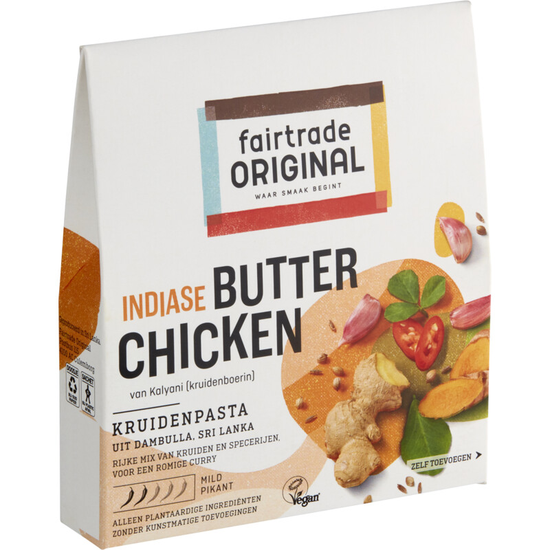 Een afbeelding van Fairtrade Original Indiase butter chicken