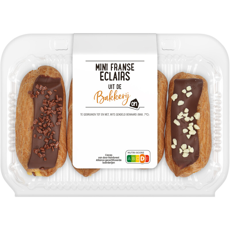 Een afbeelding van AH Mini Franse eclairs