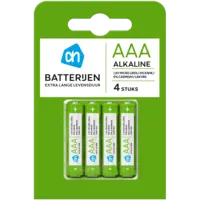 AH AAA alkaline batterijen