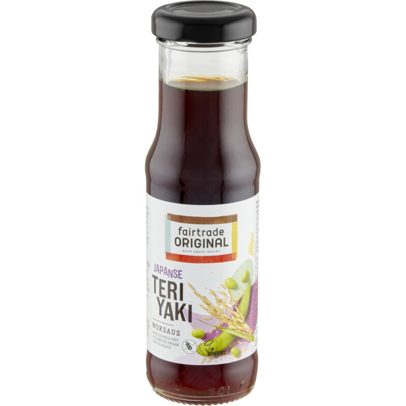 Een afbeelding van Fairtrade Original Japanse teriyaki woksaus