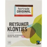 Een afbeelding van Fairtrade Original Rietsuikerklontjes