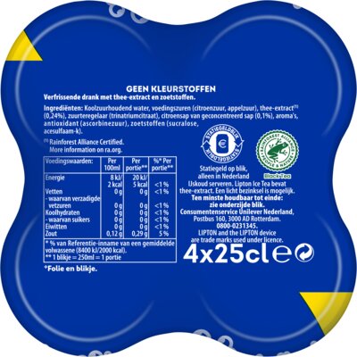 pdp-image-Lipton Ice tea sparkling zero sugar 4-pack