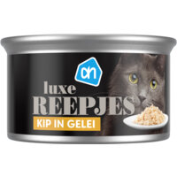 Een afbeelding van AH Luxe reepjes kip in gelei